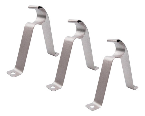6 Elegantes Soportes Para Barras De Cortina Para 6 Piezas