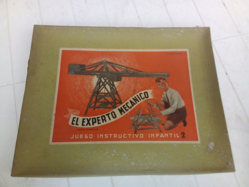 Antiguo Juego Instructivo Infantil El Experto Mecanico N.2