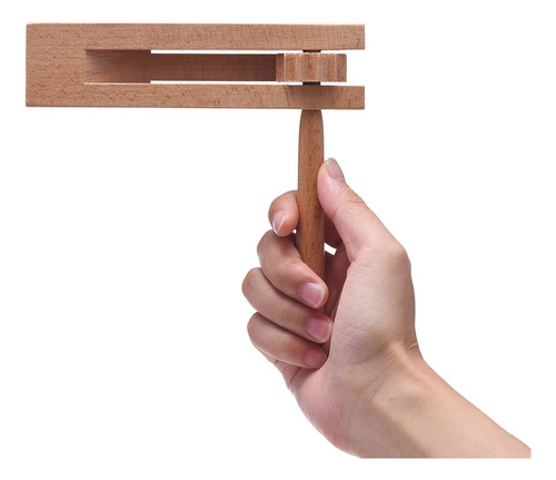 Paquete De 2 Trinquetes Giratorios De Madera Para Hacer Ruid