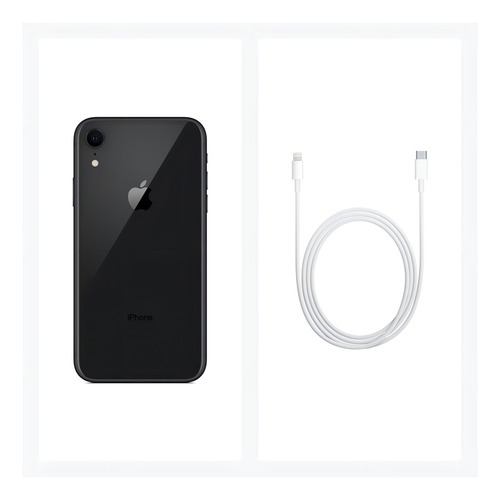 Apple iPhone XR (64 GB) - Preto - Aceitável (Recondicionado)