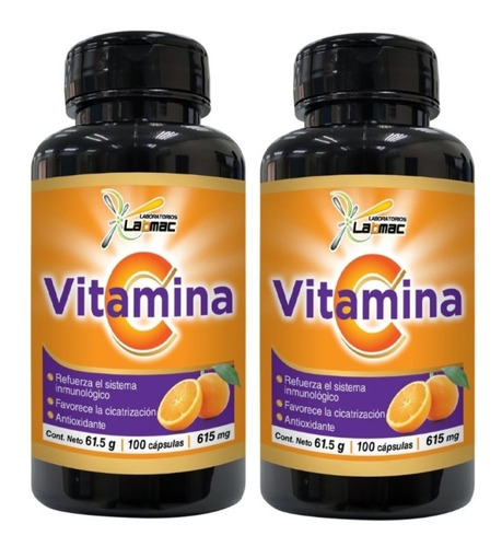 Vitamina C Pura  Promo 2 Frascos