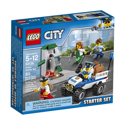 Juego Para Armar De Lego City Set Básico De Policía