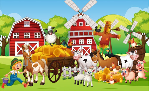 Banners-murales-gigantografias-granja Con Animales