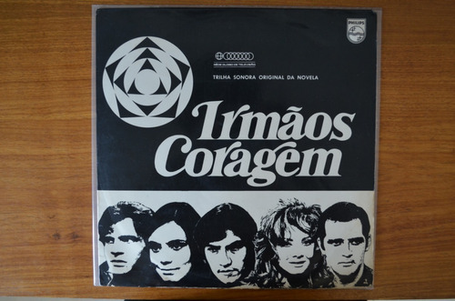 Lp Trilha Sonora Novela Irmãos Coragem - 1970