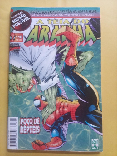 A Teia Do Aranha Nº 118 - Editora Abril - 1999