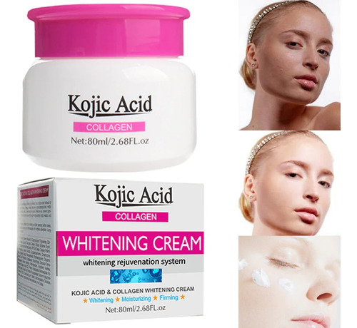 Crema Facial Acido Kojico Blanqueadora