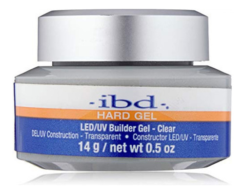 Esmalte Par Uñas Ibd Geles Led/uv Builder Gel Transparente,