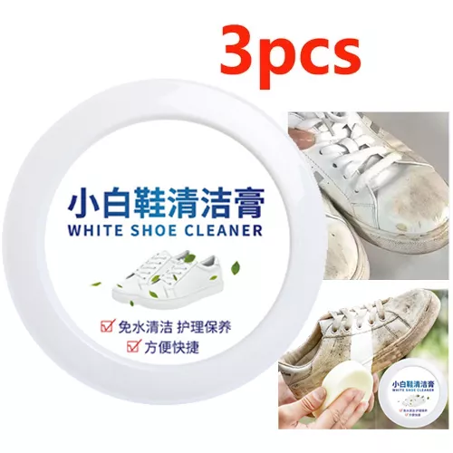 White Shoe Cleaning Cream Multi-Functional Cleaning, Brightening, Whitening  and Yellowing Maintenance for Sports Shoes, White Shoe Stain Whitening  Cleaner 