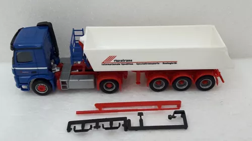 Mercedes Benz Arocs 1843 Carreta Caçamba - Herpa - 1/87