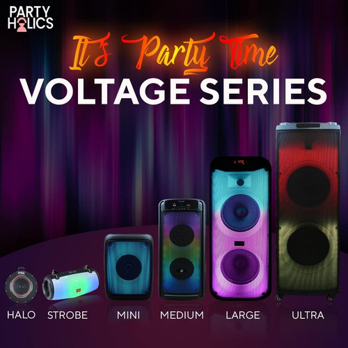 Altavoz Portátil Inalámbrico De Alta Potencia Con Bluetooth