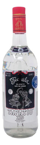 Caja De 12 Tequila Tapatio 110 Blanco 1 L