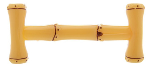 Kit 6 Descanso De Talher Bambu Mesa Plástico Lyor 10,5cm