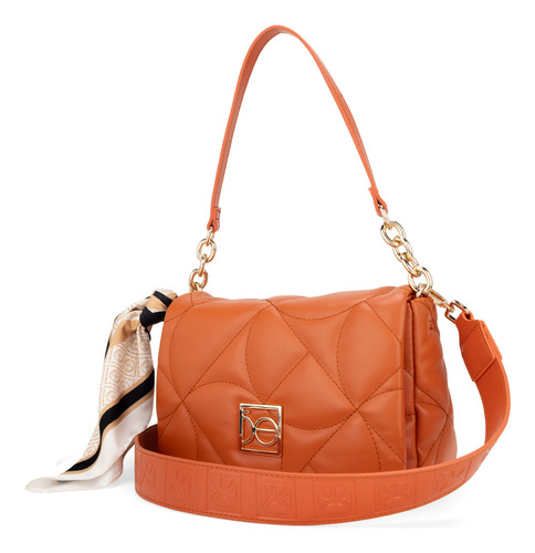 Bolsa Crossbody Cloe Onsamy I Chico Color Marrón