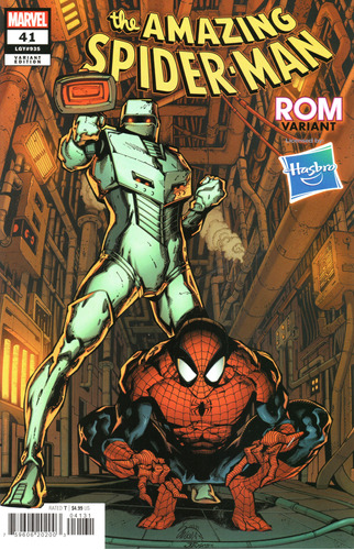 The Amazing Spider-man N° 41 - Variant Edition - 36 Páginas Em Inglês - Editora Marvel - Formato 16 X 27 - Capa Mole - 2024 - Bonellihq Cx02 Abr24