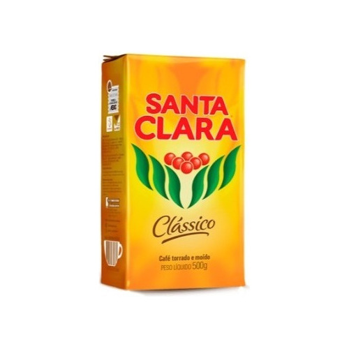 Kit 2 Pacotes Café Santa Clara Clássico 500g