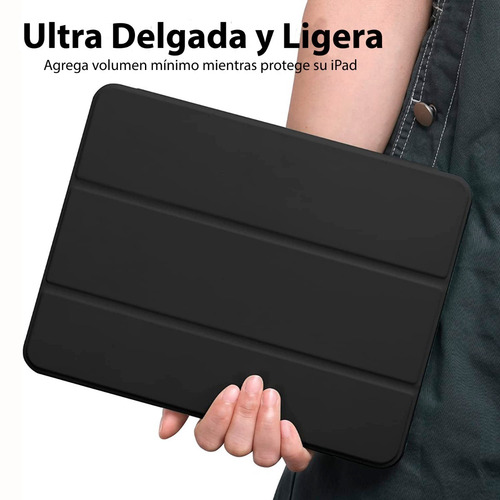 Case Smart @ iPad Pro 11 M2 A2759 A2435 A2761 A2762 Black