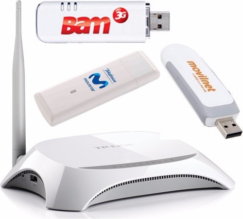 Router Wifi Usb 3g/4g Tp Link Mr 3220 Modems Usb