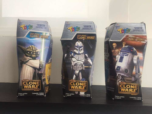 Star Wars Lote Porta Tarjetas Lanzadera Clone Wars Sonrics 