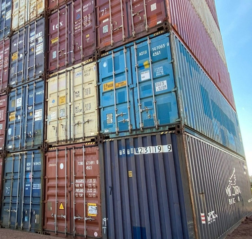 Imagen 8 de 12 de Contenedores Marítimos De 20 Y 40 Pies Bajos- Altos, Containers Grandes-chicos