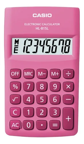 comprar Calculadora Casio Hl-815l-pk Mxm