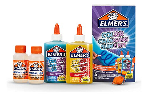 Kit De Slime De Color Brillante En El Oscuro ,) F6b1z