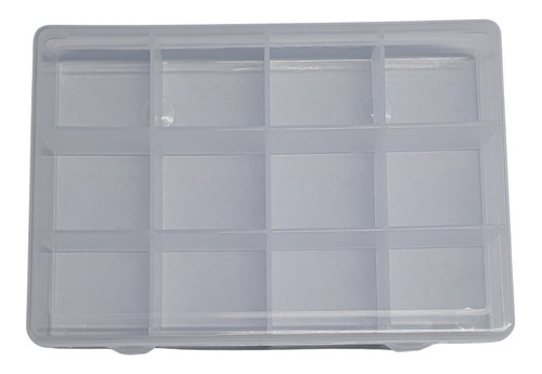 Caja Organizadora Rect /12 Divisiones 16*11cm Plastico