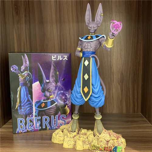 Figura Beerus Dragon Ball Bills Dios De La Destrucción 32cm