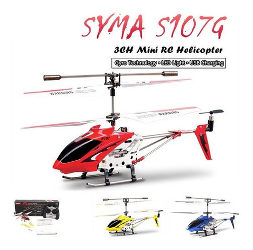Helicoptero Syma S107 / S107g Giroscopio 3 Canales