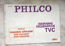 Comprar Esquemario Antigo Tvs Philco Chassis Cph-06m Cod. Eltec 535