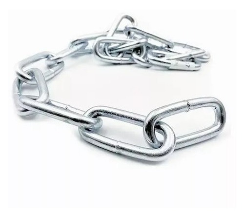 Pack 5 Cadenas Eslabones Galvanizadas 1mt Colgar Feria 