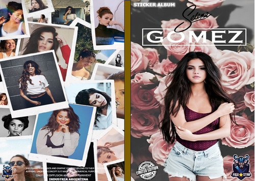 Álbum Selena Gomez Completo Figuritas A Pegar Figustar 2023