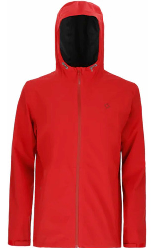 Chaqueta Doite Cortaviento Liven Dark Red Impermeable