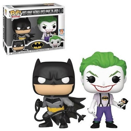 Batman White Knight And Joker 2 Pcs Px Exclusive Funko Pop