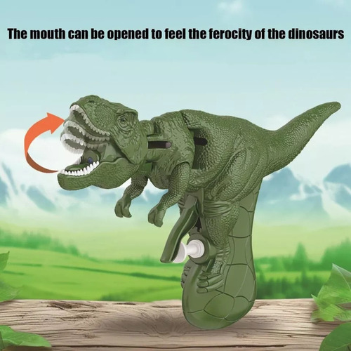 D - Juguete De Dinosaurio For Niños Que Dispara Chorros De