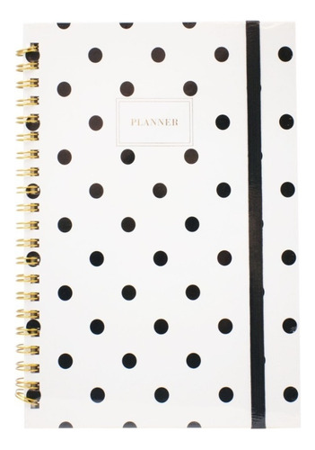 Planner Agenda Espiral Free Sem Data Capa Dura Bolas Brw