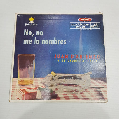 Antiguo Disco Vinilo No, No Me La Nombre D'arienzo Mag 60268