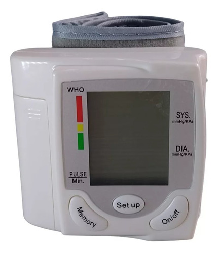 Tensiometro Digital Presión Arterial Lcd Muñeca Monitor Led