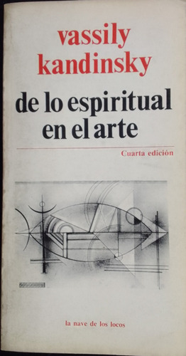 De Lo Espiritual En El Arte.vassily Kandinsky