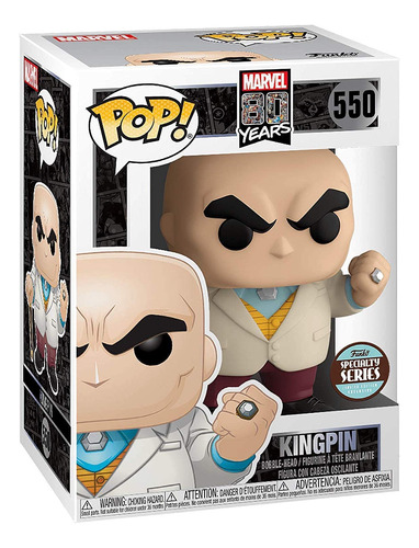 Funko Pop Kingpin 550 Specialty Series Original Rei Do Crime