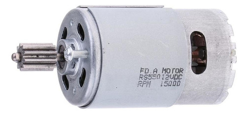 A*gift Motor De La Caja De Cambios Eléctrica 12v 550 10