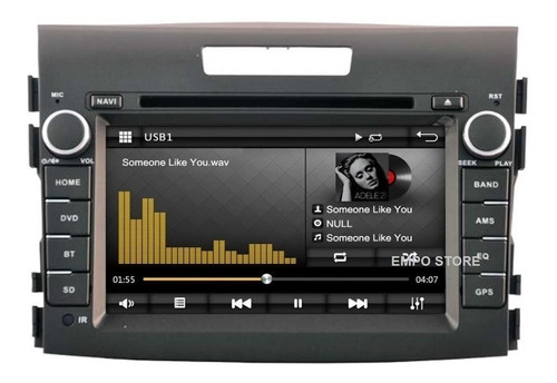 Estereo Honda Crv 2012-2016 Dvd Gps Touch Hd Bluetooth Radio