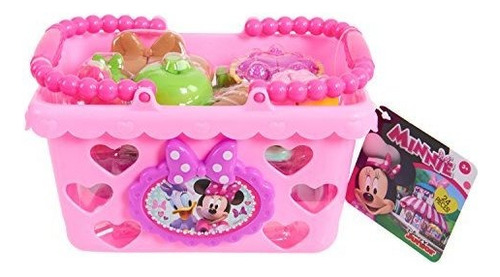 Just Play Minnie Bow Tique Bowtastic Cesta De Compras Set