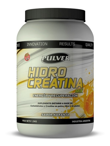 Pulver Hidro-creatina 1.5 Kg Recuperación Sin Tacc