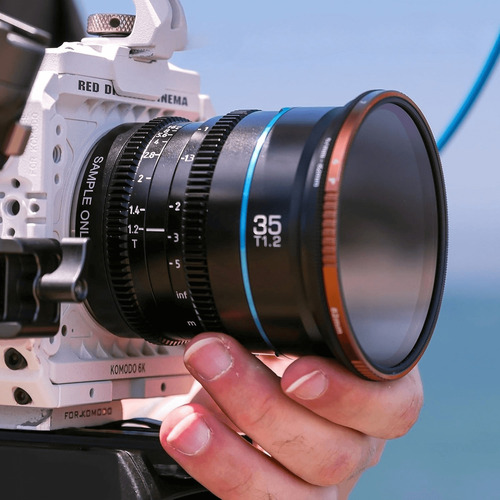 Lente Sirui 35 mm T1.2 S35 Cine Night Walker Sony con montura E