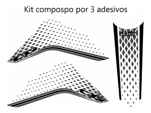 Kit Adesivos Cg Fan 2023 Kit 9 Adesivos Fp27