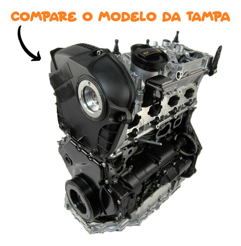 Tampa Comando Aluminio + Junta Jetta Tiguan 2.0 Tsi A3 A4 Q3