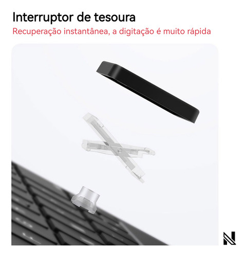 Capa Para iPad Pro De 11 De Teclado De Toque Magnético