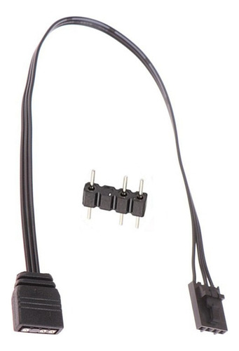 Adaptador Rgb De 4 Pines A Argb Estándar De 3 Pines Y 5 V