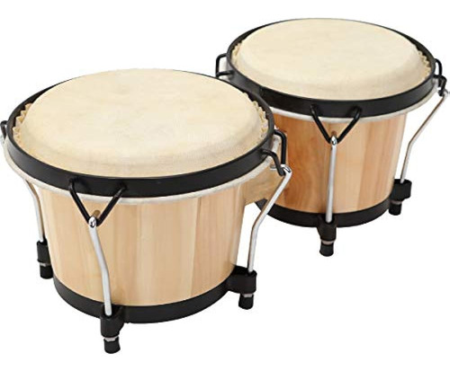 Musicube Bongo Drum Set, 6? Y 7? Instrumento De Percusión, T