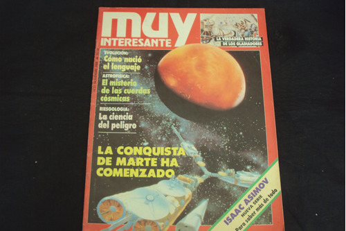 Revista Muy Interesante # 37 (1988) La Conquista Del Espacio